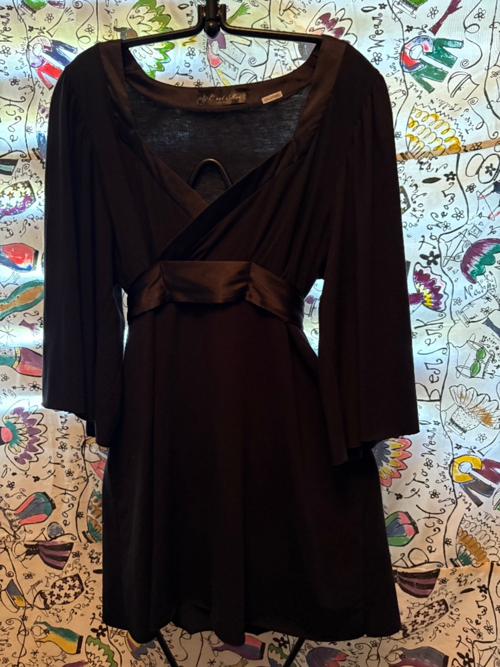 Empire waist flare tunic